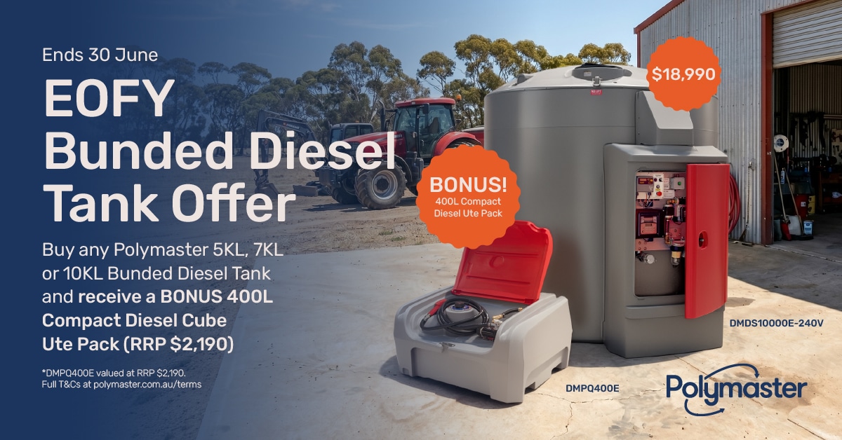 EOFY 2026 Bunded Diesel Tank Offer