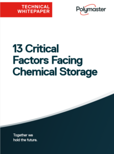 13 critical factors facing chemical storage.