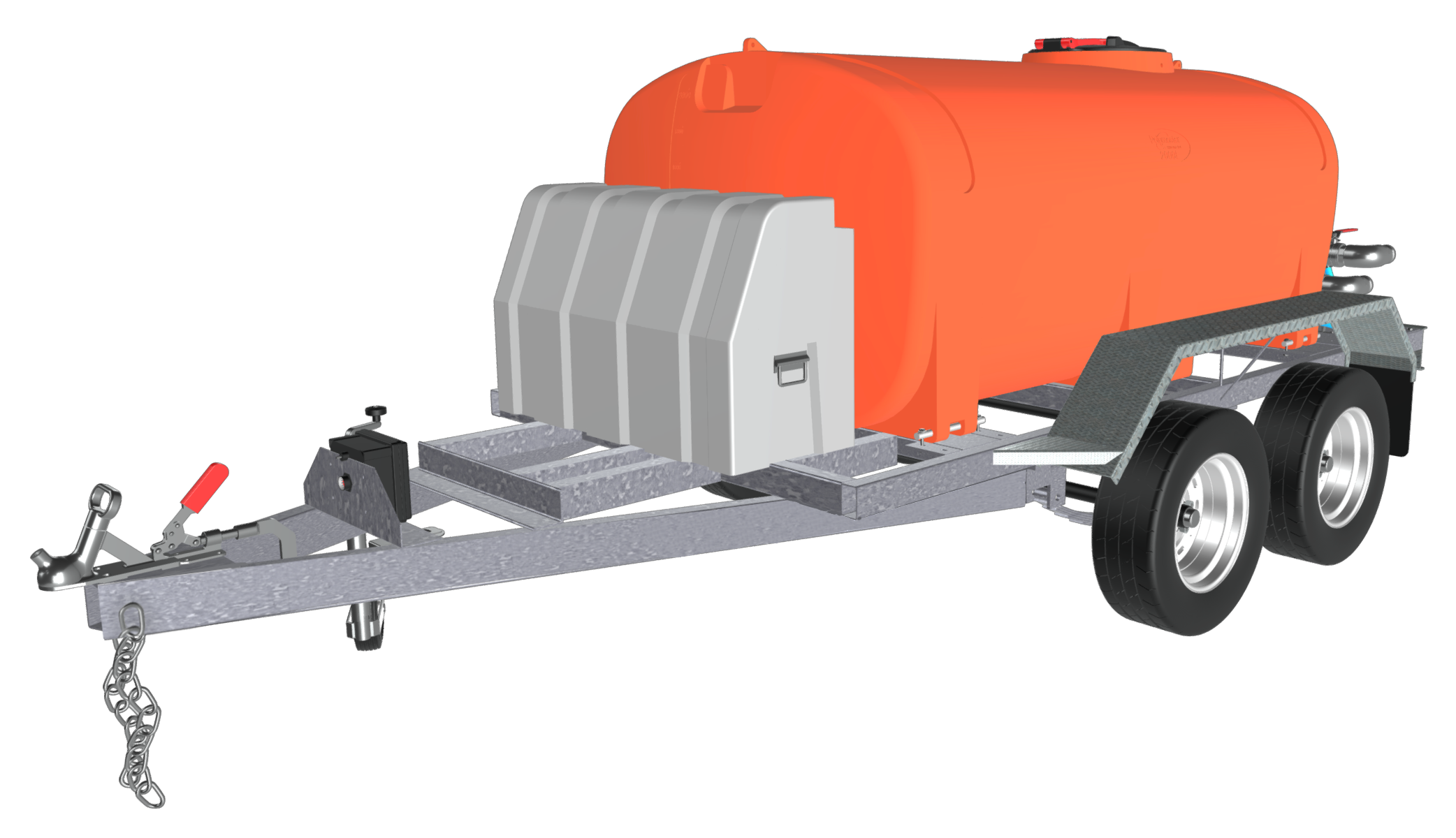 2000L Trailer Mounted Fire Fighting Package Polymaster