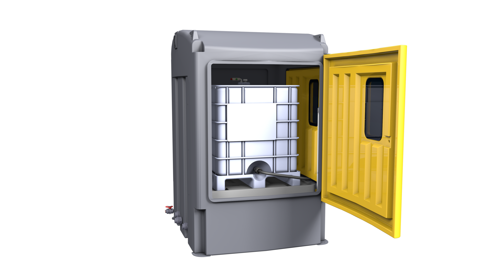 Enclosed IBC Bund Polymaster