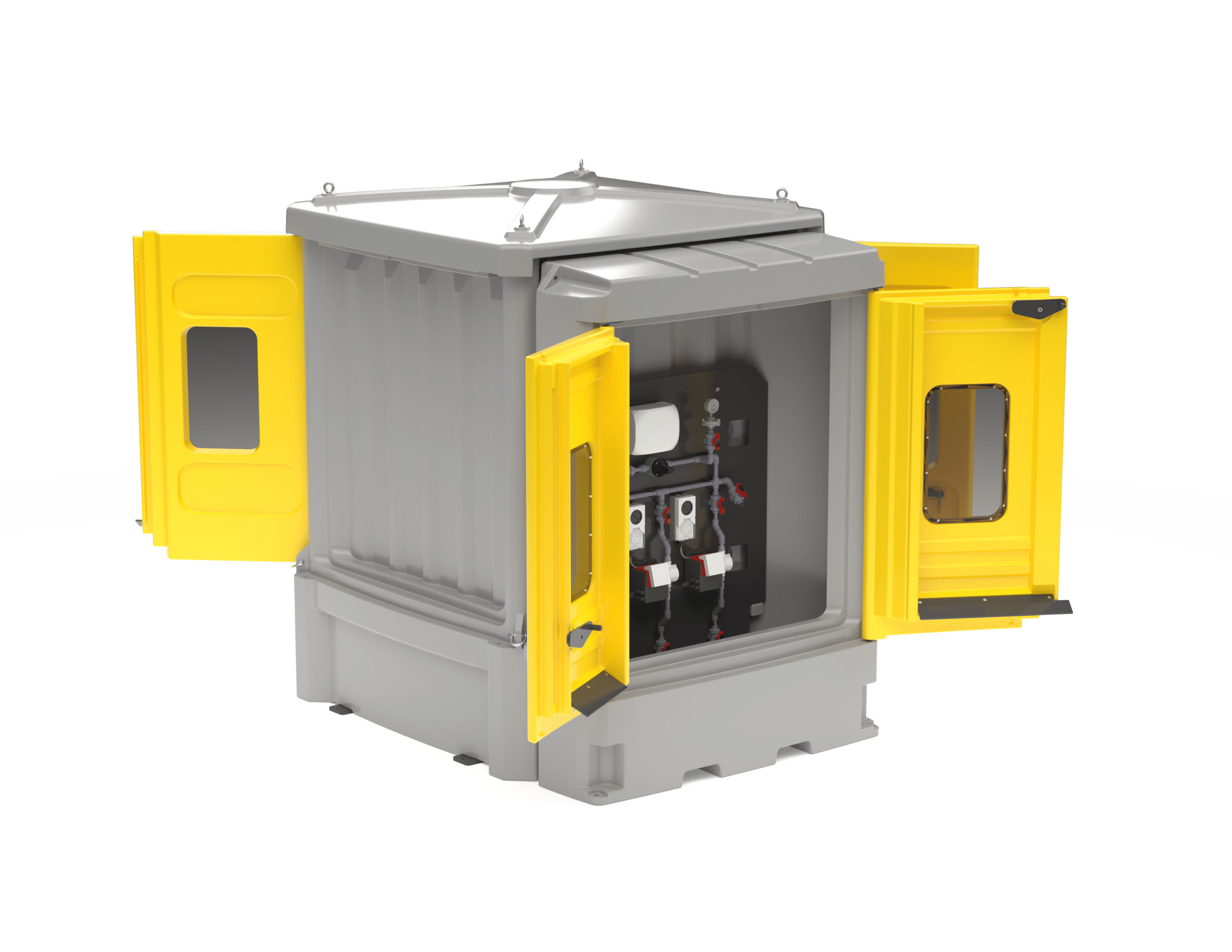 ibc bund with dosing system