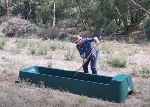 How to use a Sweep Trough