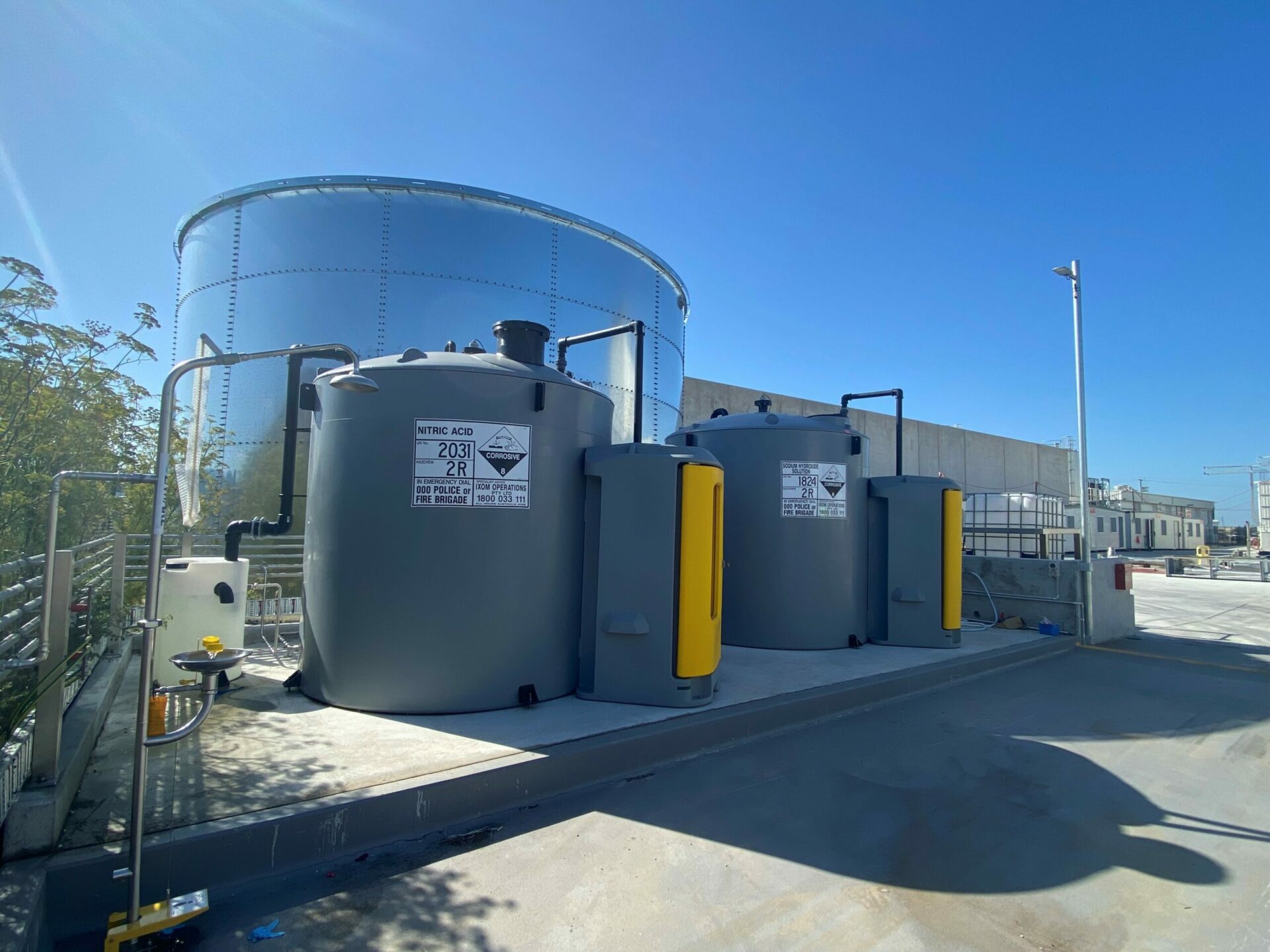 maeil dairies self bunded chemical tanks