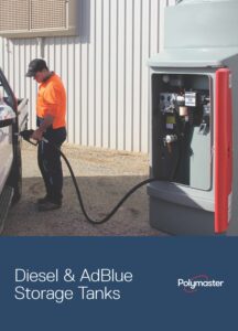 Diesel and adblue storage tanks.