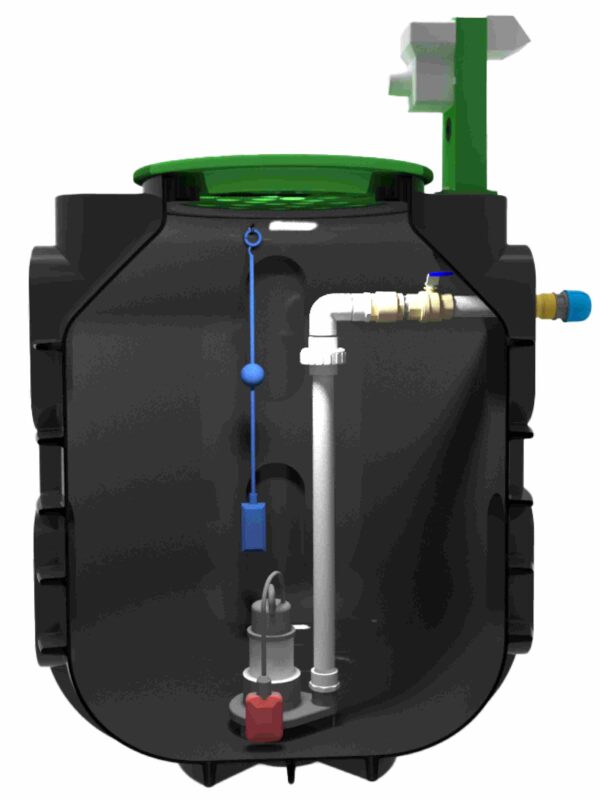 Polymaster Stormwater and Grey Water Pump Station Installation
