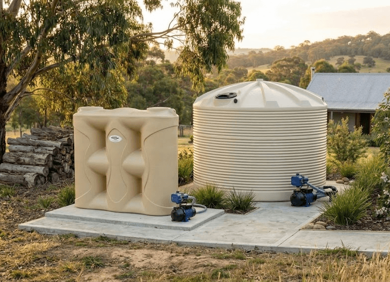Water Pump and Tanks