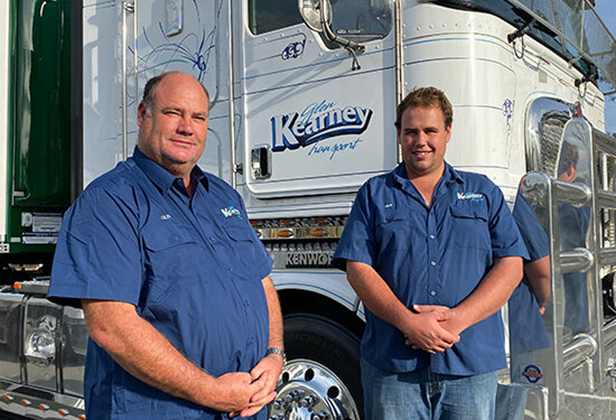 Kearney Transport diesel tank customers