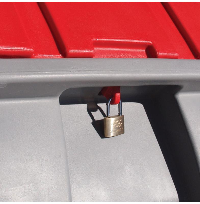 Lockable lids