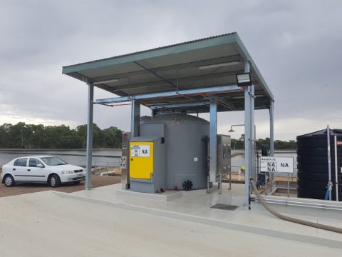 self-bunded chemical tank 10