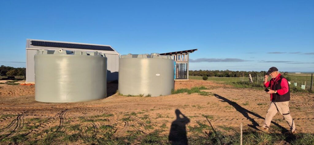 50KL Rainwater Tank at House