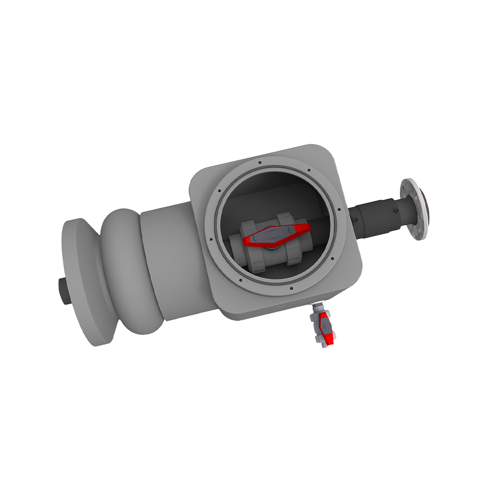 Valve box open