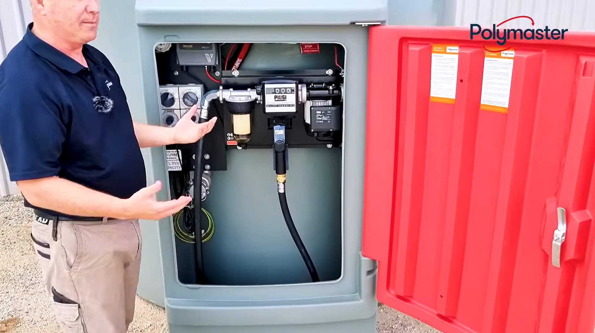 Bunded Diesel Station video