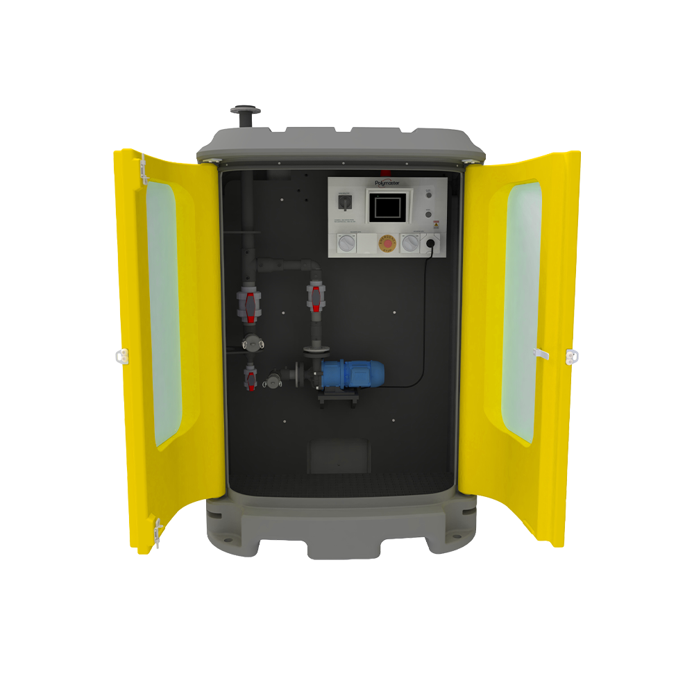 chemical transfer station