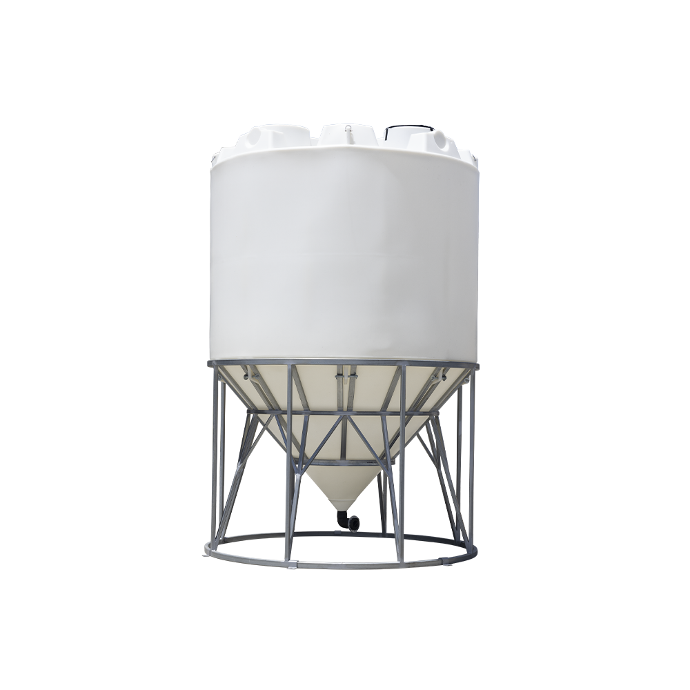 large cone bottom tank
