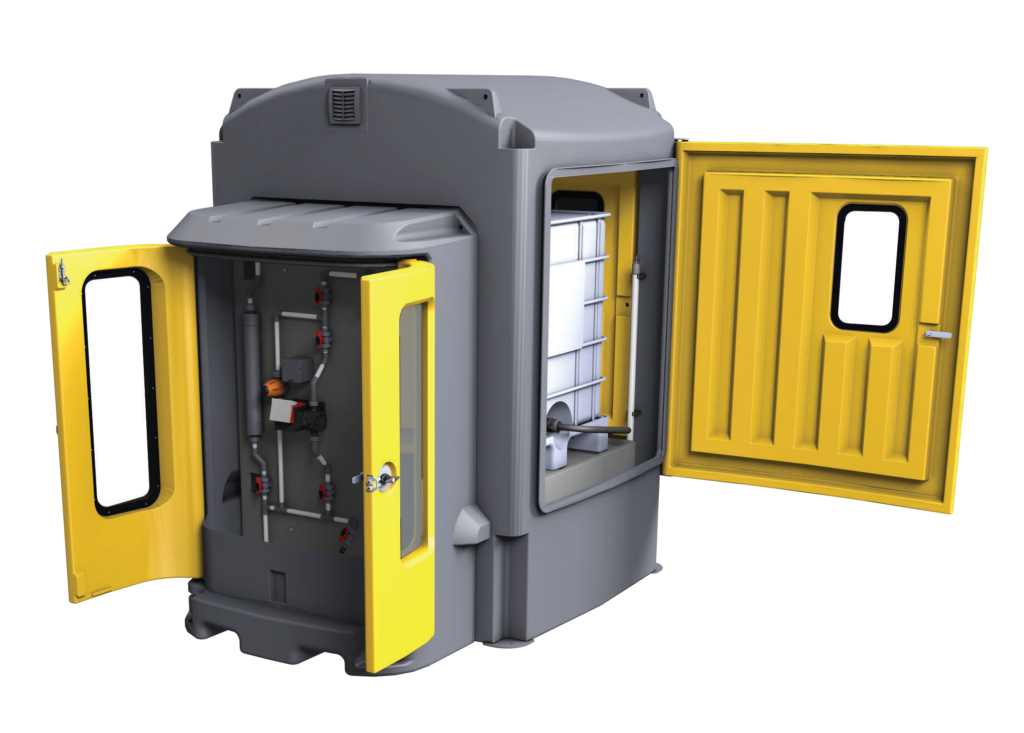 Enclosed IBC Bund