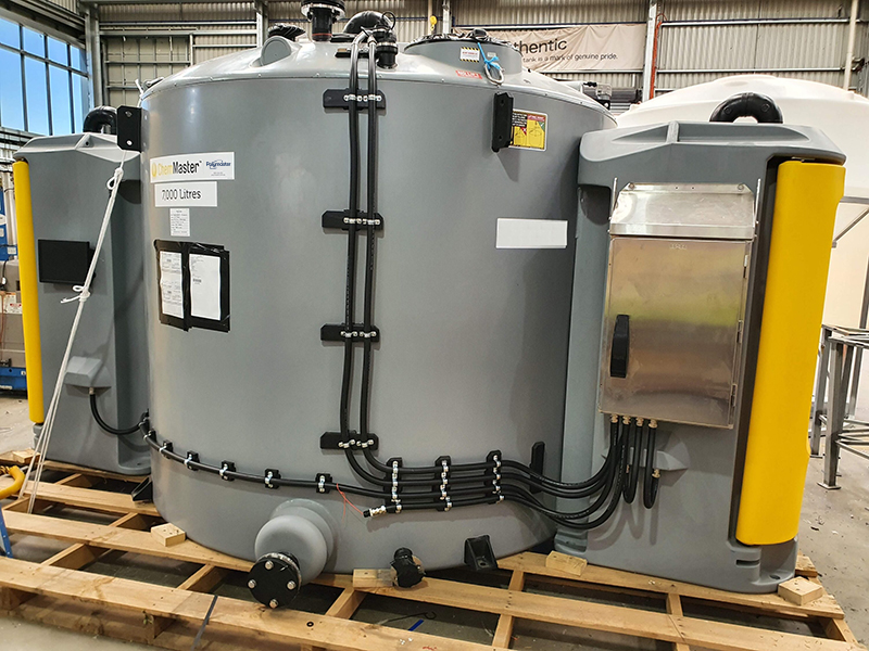 Hydrogen Peroxide Chemical Storage Dosing Tank