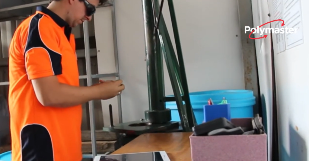 Impact Testing Process At Polymaster video