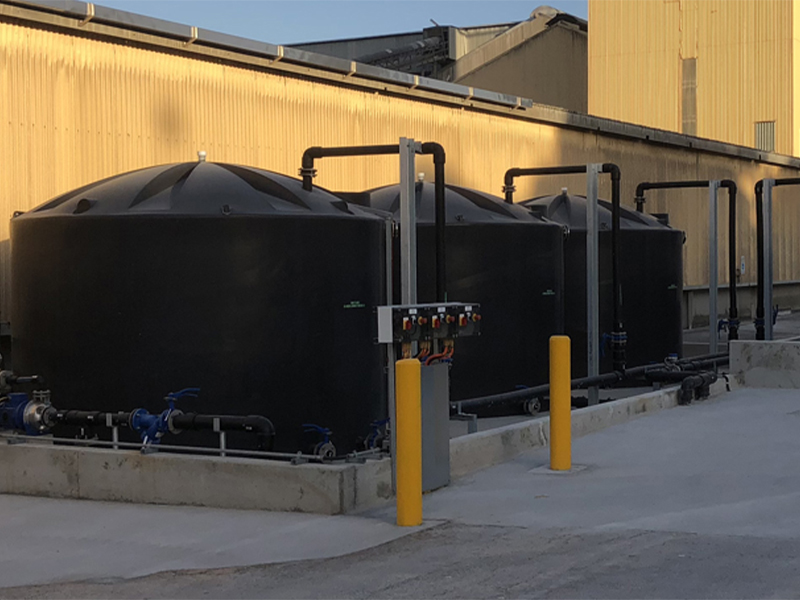 Polymaster Chemical storage tank installed in Incitec Pivot