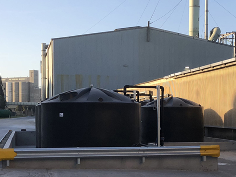 Polymaster Chemical storage tank installed in Incitec Pivot