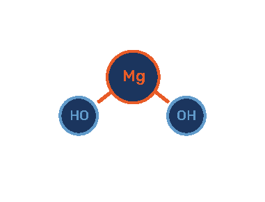 magnesium hydroxide illustration