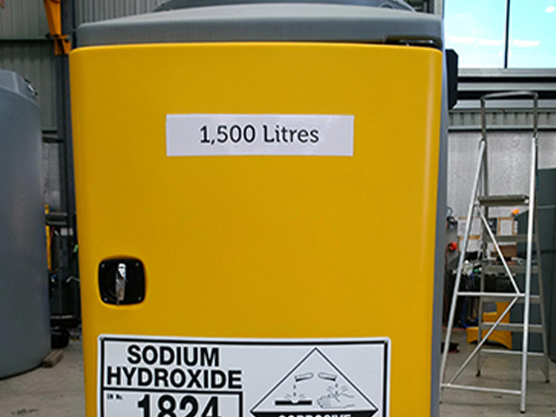Polymaster Chemical Tank bound for Maryborough Treatment Plant