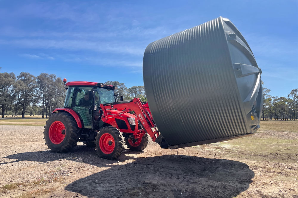 moving a water tank