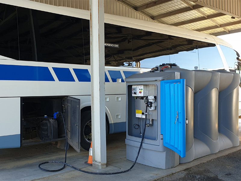 Polymaster DEF Tank installed in Osborns Transport