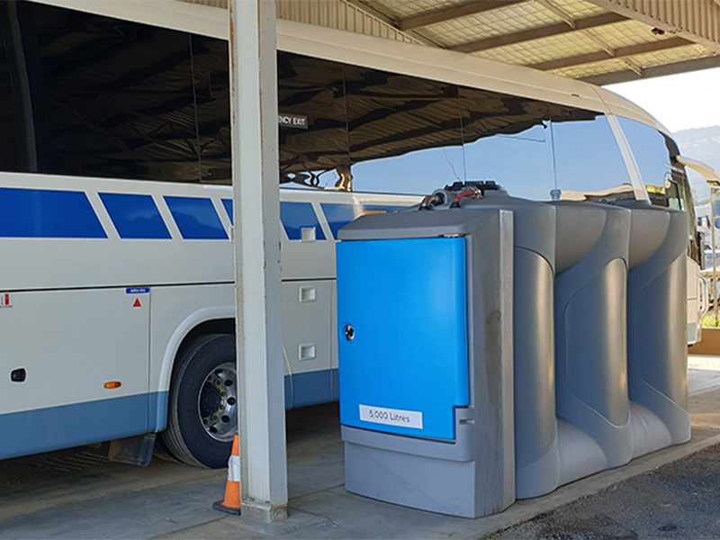 Polymaster DEF Tank installed in Osborns Transport