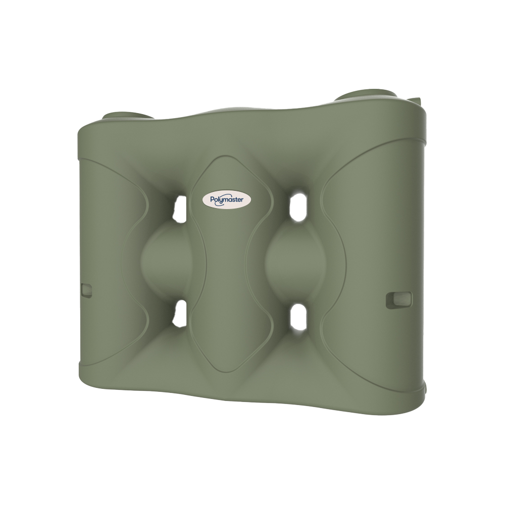 PCST3000 Polymaster Slimline Water Tank 3,000L front view