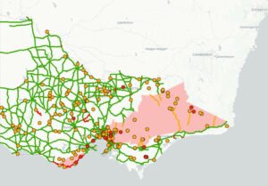 Delivery permit zones VIC