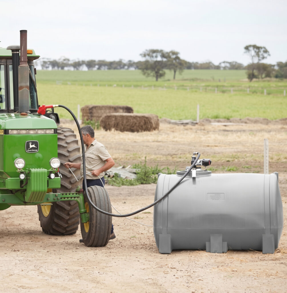 Polymaster Diesel Transfer Tank and dispenser Filling tractor