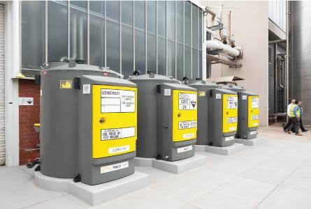 alkali storage tanks