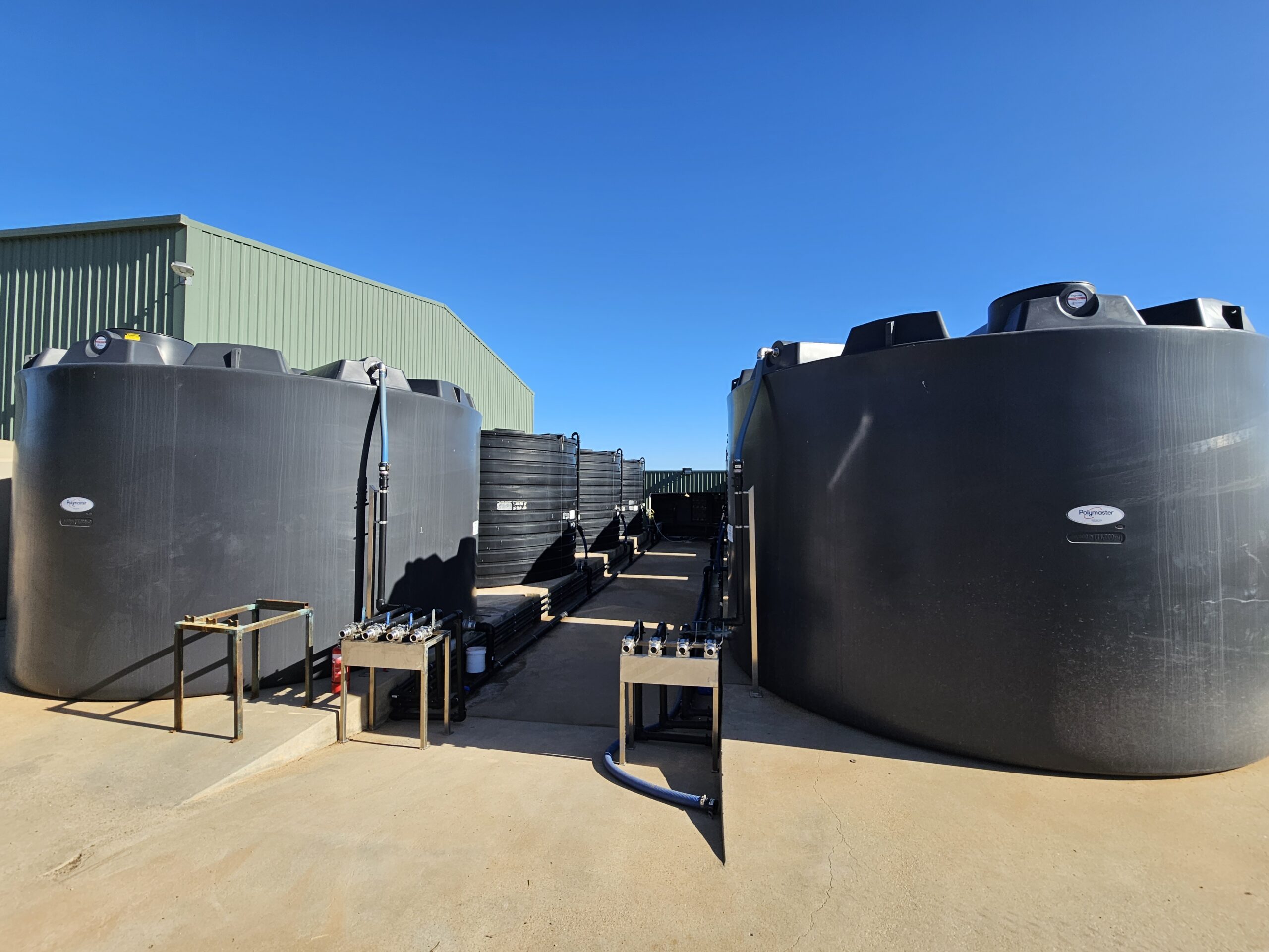 Liquid Fertiliser Bulk Storage Onsite