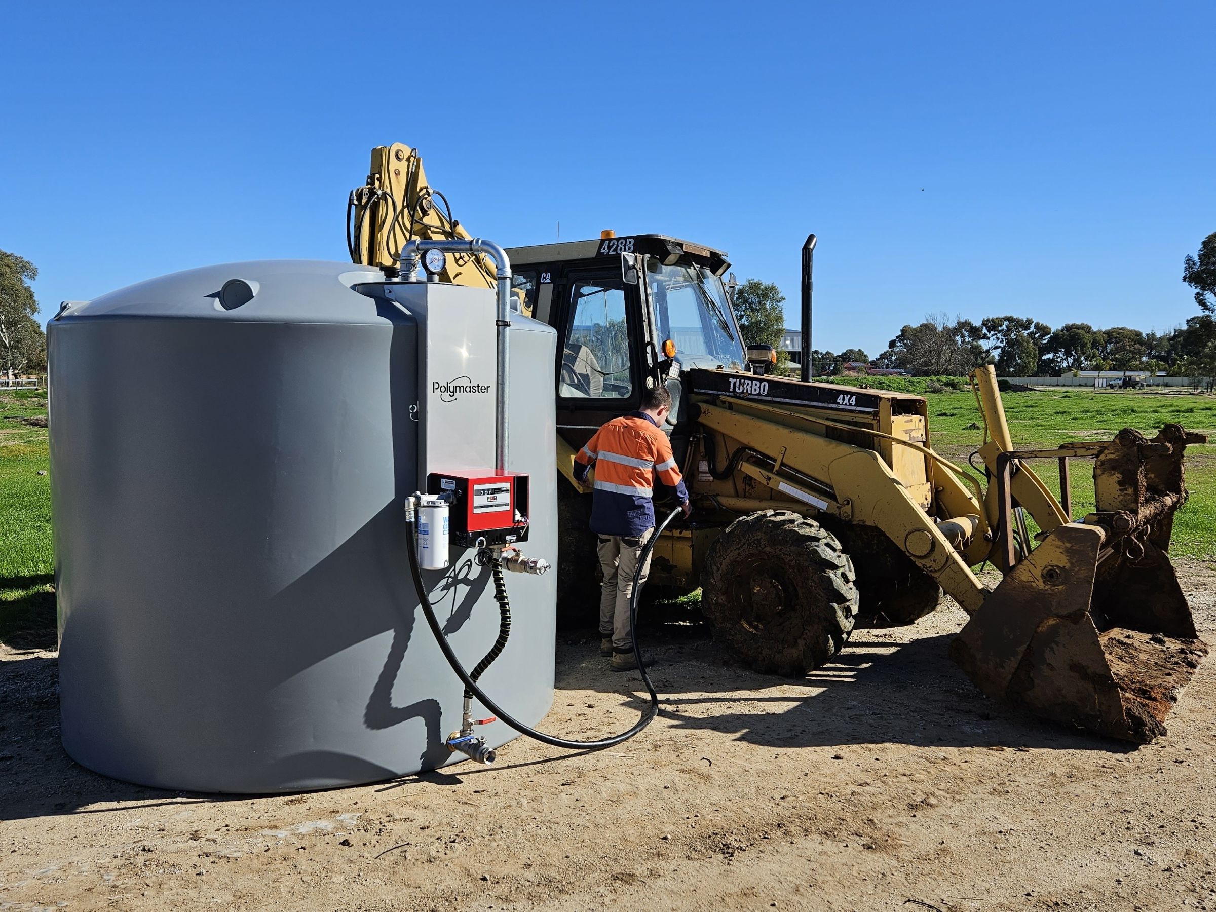 single wall diesel tank