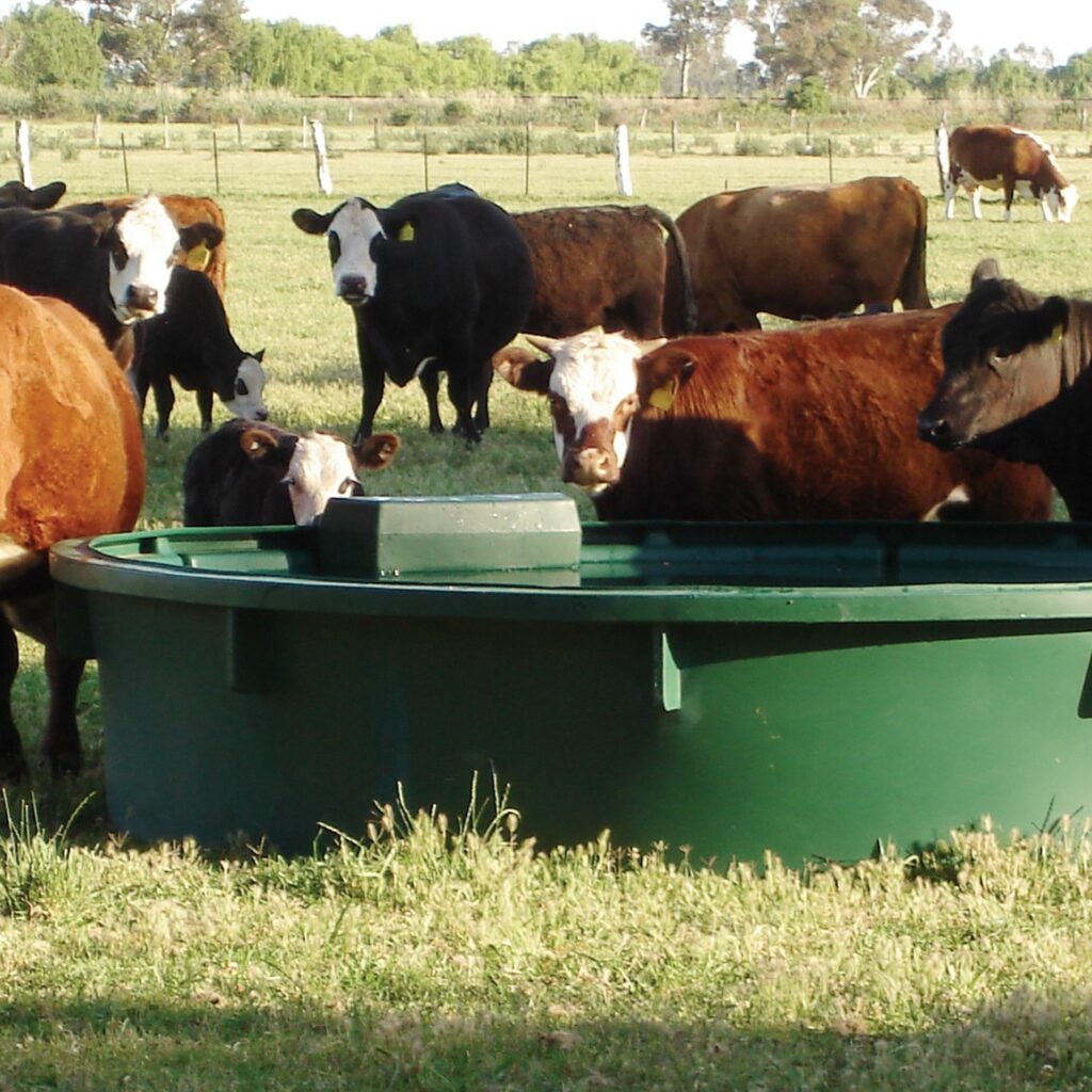 large troughs