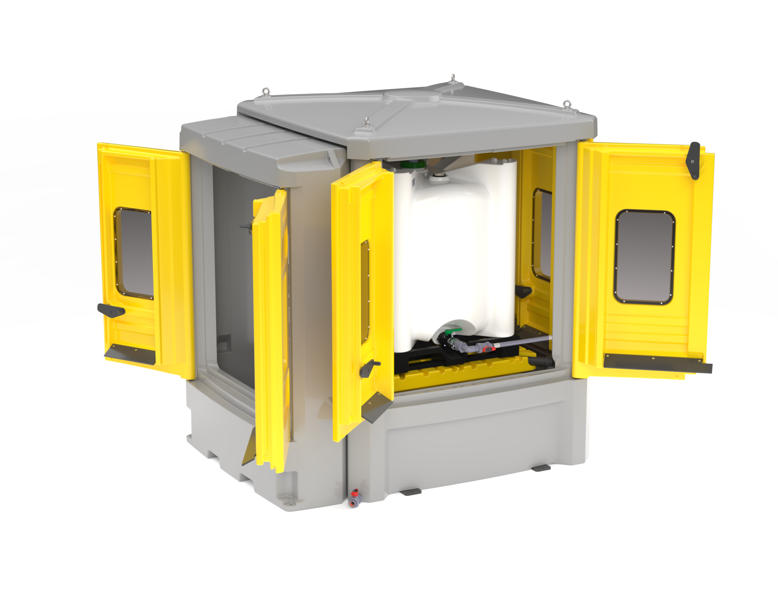 ENIBCB - Cabinet - CAB Doors Open - Cagebuster (11)
