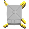 Enclosed IBC Bund – RH Config, Cabinet