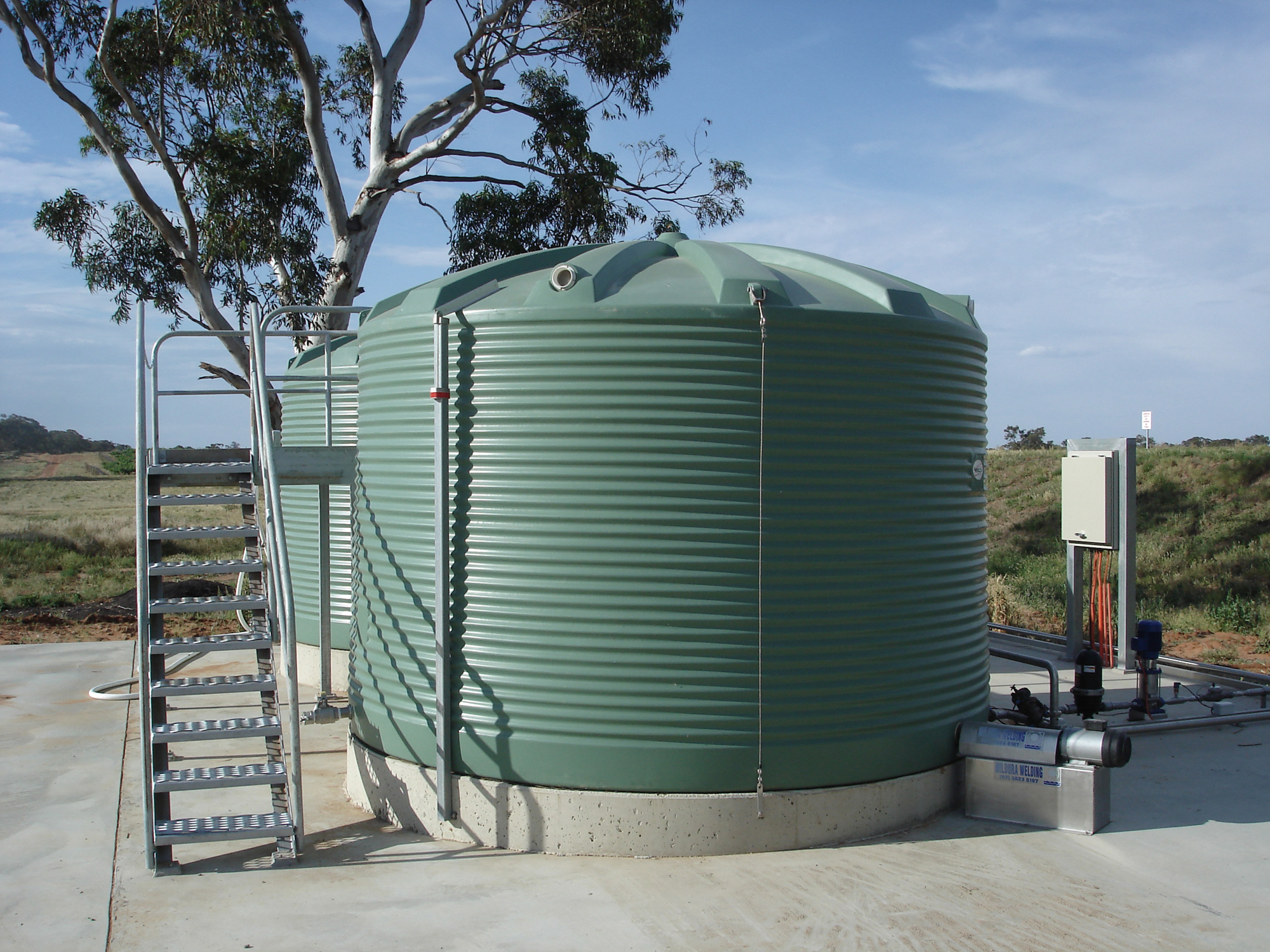 Fertigation Tank Shot