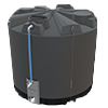 23,000L Self Draining Liquid Fertiliser Storage