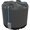 23,000L Self Draining Tank