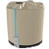 28,000L Self Draining Liquid Fertiliser Storage