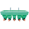 5 Teat Fence Hung Gravity Divisional Feeder