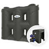 2,000L Slimline Water Tank (with Garden Pump)