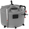 2,270L Chemical Process Tank (Low Profile)
