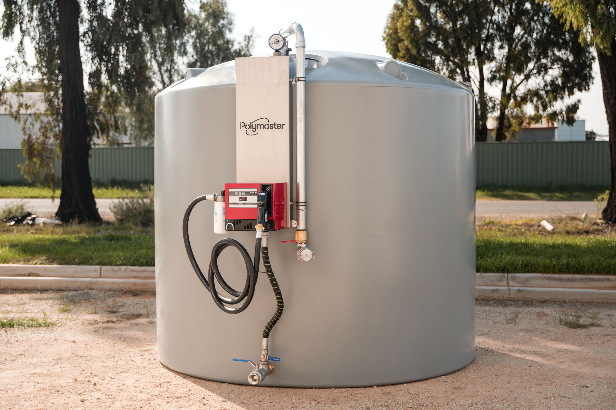 bulk diesel tank - single wall