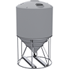 10,000L Cone Bottom Tank