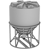 25,000L Cone Bottom Tank