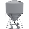 7,500L Cone Bottom Tank