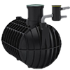 3,300L with Vortex Filter & Household Pump
